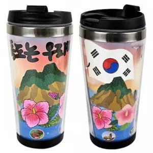 어린이 텀블러 독도는 우리땅 색칠하기 꾸미기 만들기 미술 유치원