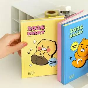Q 카카오프렌즈 2026 날짜형 양장 다이어리 춘식이