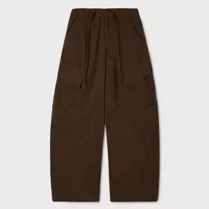 [백화점 홈쇼핑 정품] 후아유 여성 와이드 카고바지 Wide Cotton Nylon Cargo Pants WHTAG3821F