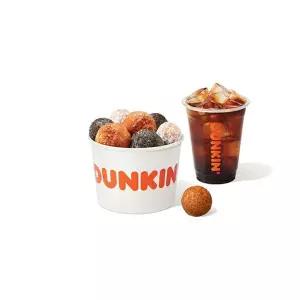 (던킨) 아메리카노(S)+먼치킨 10개입