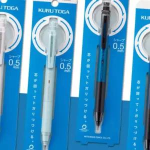 (올핀)유니 쿠루토가 샤프 0.5mm 레이저 이니셜 각인 일본 수입 신상