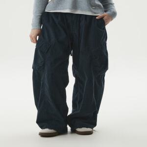 [AK수원점] [후아유] 여성 Wide Cotton Nylon Cargo Pants(F) WHTAG3821F