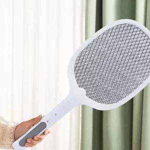 LED 트랩 원버튼 모기채 SWH-100 파리채 휴대용모기퇴치기 해충퇴치용품 전기살충기 XAWF52526