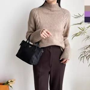 포인트 데일리 CAT 1044 여자보들포근 반목폴라니트 다잇템 패션