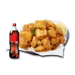 (호식이두마리) (순살) 후라이드+콜라500ml