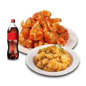 (호식이두마리) 깐쇼킹치킨+똥집미니튀김(조미소금)+콜라1.25L