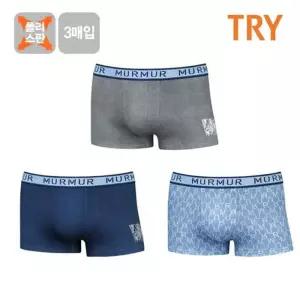 TRY 주니어 남성 마덴 폴리스판 드로즈 팬 남자브리프