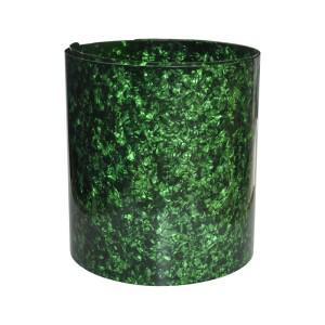 DIY 드럼 랩 0.46mm 그린 펄 셀룰로이드 시트 악기 데코