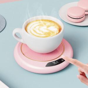커피 머그 워머 자동 꺼짐 기능 데스크 USB 플매트 카펫 러그 전기 음료 차 물 우유 여행 사무실 책상 가정