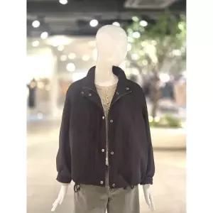인기패션 올리브데올리브 YW6WM252 하이넥 밑단 스트링 루즈핏 점퍼 2871286