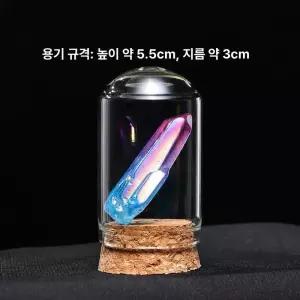 천연 크리스탈 광석 자수정 표본 보석 교육 컬렉션 계열