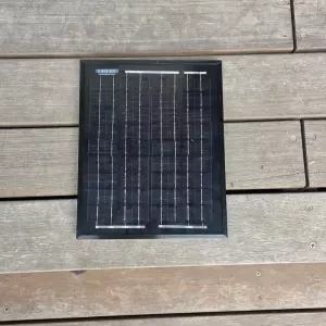 18V 5W 블랙칼라 태양전지판 12V 배터리충전 23X 18.5cm