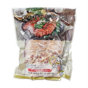 훈제오리슬라이스 800g/삼아아시아-로스 오리고기 업소용 식용