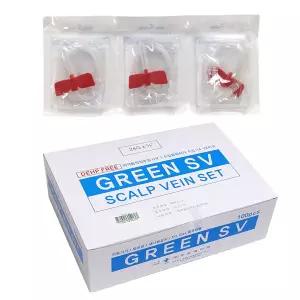 [두원] 멸균 일회용 나비침 (Scalp Vein) 24G x 3/4인치 (100개입) - 스칼프베인/DEHP Free