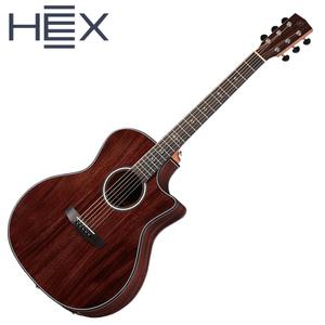 헥스 GA520CE 올솔리드 통기타 컷어웨이 픽업장착