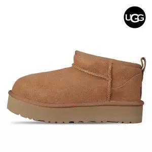 UGG K 클래식 울트라 미니 플랫폼 여성 겨울 방한 숏 부츠 1157791K-CHE