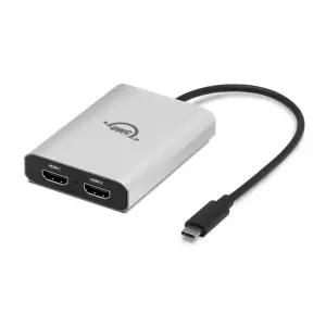 OWC USB-C DUAL HDMI 4K DISPLAY ADAPTER 디스플레이 어댑터 위즈플랫 정품