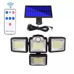 태양광 LED 센서등 충전식 4방향 리모컨포함/베란다등/방수등/야외등/벽부등/외등/벽조명/외부/벽등/외벽등