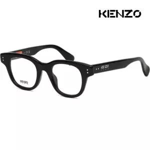 [하프클럽/] 안경테 KZ50176I 001 명품 사각 블랙 두꺼운 뿔테 패션