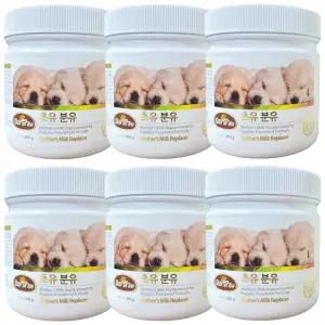 데이스포 강아지 분유 초유 200g X 6개 어린 새끼 아기 강아지 우유