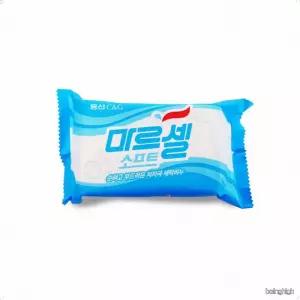 저자극 순한 식물성 고체형 빨래비누 유아 아기옷 민감성 섬유 손빨래용 비누