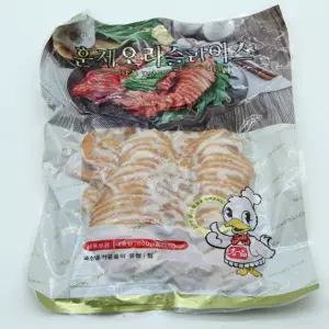 명일품 훈제 오리 슬라이스 800g 냉동