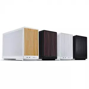 리안리 A3-mATX 컴퓨터 PC케이스 (우드 화이트)
