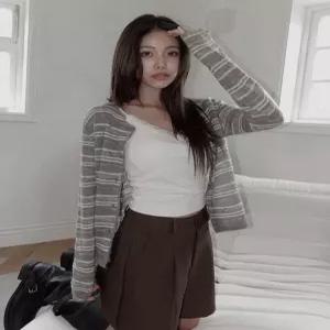 [모어렌][모어렌] 므렌 단가라 라운드 가디건