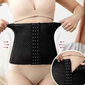 슬림3단후크복대 보정속옷 똥배 커버 코르셋 자바쥬 뱃살팬티 이중복대 하체보정 yh5D8D5