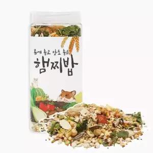 [햄토피아] 몸에 좋고 맛도 좋은 햄찌밥 550g / 햄스터 사료 햄스터 먹이