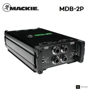 MACKIE 맥키 MDB-2P 2 채널 패시브 스테레오 다이렉트 DI 박스 MDB 2P