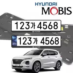 으 싼타페TM 현대모비스 번호판가드 순정용 신형 교체