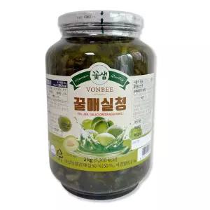 본비 꽃샘 꿀 매실청 2Kg