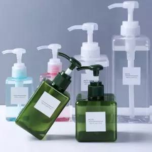욕실 사각 디스펜서 리필용기 샴푸 소분 용기 150ml 250ml
