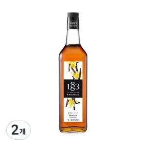 1883루틴 바닐라향 시럽, 1L, 2개