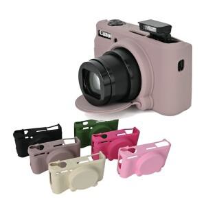 캐논 호환 파워샷 카메라용 소프트 실리콘 케이스 가방 스킨 고무 커버 SX730