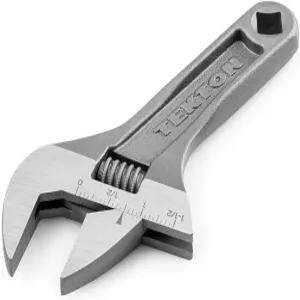 TEKTON 6인치 조절 렌치 WSA04122 1-1/2인치. 턱 용량