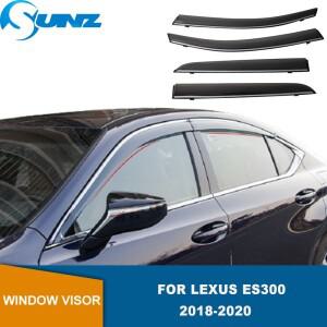 Lexus ES ES200 ES300h 용 윈도우 디플렉터 2018 2020 Wind Rain Sun Guard Deflector