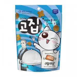 연어맛 60g 부드러운 닥스훈트 시리얼 애완동물 스낵 쿠키간식