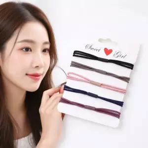 썬코 고무줄 머리끈 헤어밴드 헤어곱창 머리스타일 헤어끈 머리방울