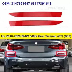 2018- BMW 640iX Gran Turismo (GT) (G32) 리어 리플렉터 범퍼 3147391647 63147391648