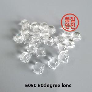 100개 LED 렌즈 리플렉터 콜리메이터 SMD WS2812 APA102 30 볼록 광학