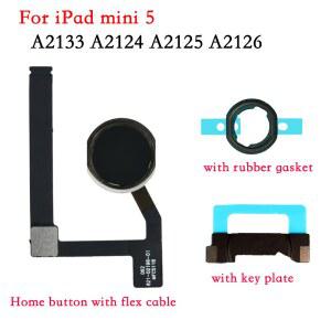 iPad Mini 5 7.9인치 2019 A2133 A2124 A2125 A2126용 홈 버튼 교체 플렉스 리본 케이블 커넥터 포함