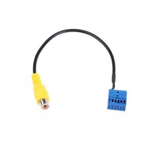 VW RCD330용 12핀 PQ MIB MQB 카 리어 뷰 카메라 리버스 RCA 비디오 변환 어댑터 BMW Benz Audi 여성용