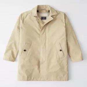 abercrombie 후드 세파안감 트렌치 코트