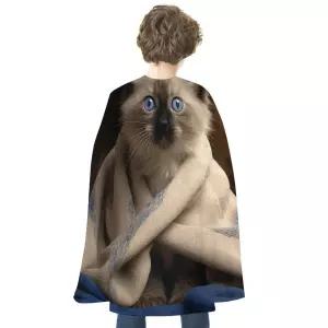 할로윈 고양이 망토 코스프레 뱀파이어 클로크 유니