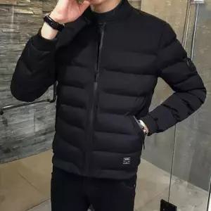 남성 겨울용 경량 패딩점퍼 블루종 항공점퍼