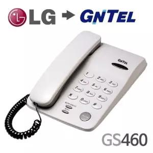 지엔텔 심플 일반 유선 전화기 GS460 LG 집기 사무실 사무용