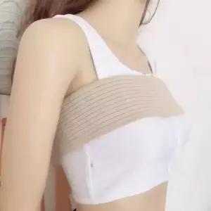 스포츠 가슴 가슴 고정 압박 운동 미으 러 브라