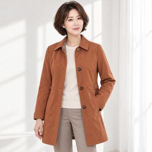크로커다일레이디 데일리 여성 하프 트렌치 코트 CLDFCT102